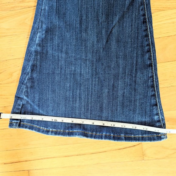 Judy Blue High Waist Pull-On Super Flare Jeans Jeggings Denim Blue Size 9/29 NWT - Picture 9 of 16